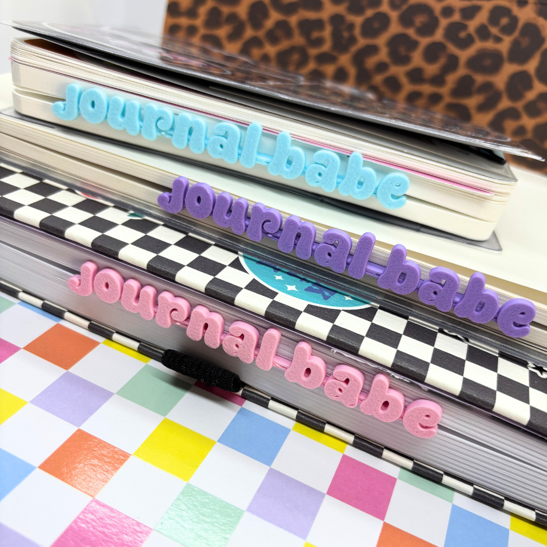 Journal Babe| 3-D| Bookmark