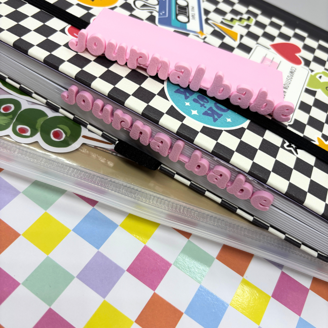 Journal Babe| 3-D| Bookmark