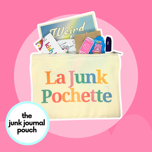 La Junk Pochette| The Junk Journal Pouch