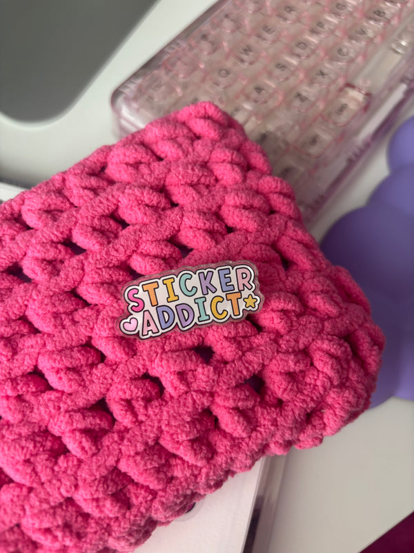 Sticker Addict| Acrylic Pin – Simply Me, Kish