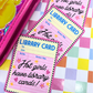 Hot Girls Have Library Cards| Sticker Die Cut