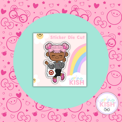 Tarjay Run | Sticker Die Cut