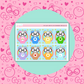 The Cozy Care-a-lots |  Standard Vertical | Sticker Kit