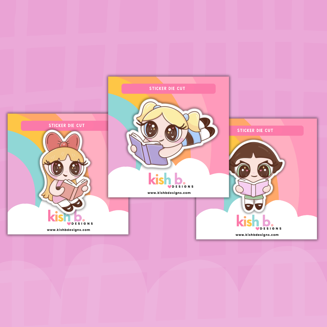 Power Book Girls | Sticker Die Cut – Simply Me, Kish