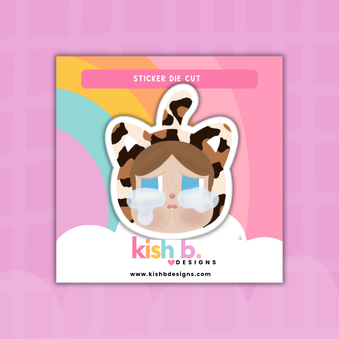 Furry Cry Baby | Sticker Die Cut(s)