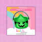90's Halloween Buckets | Sticker Die Cut