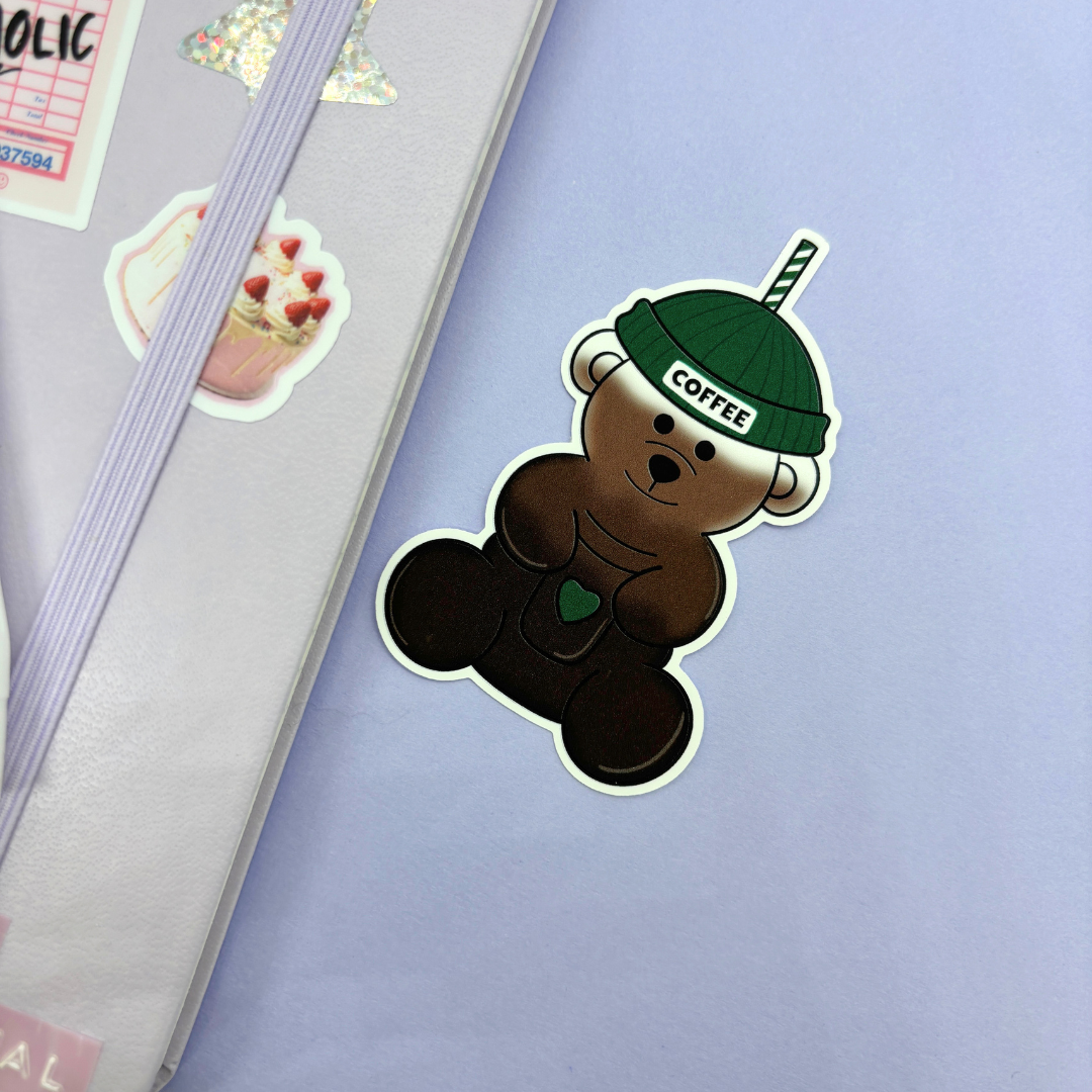 Bearista Bear Cup| Sticker Die Cut