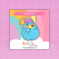 80's Popples Plushie| Sticker Die Cut(s)
