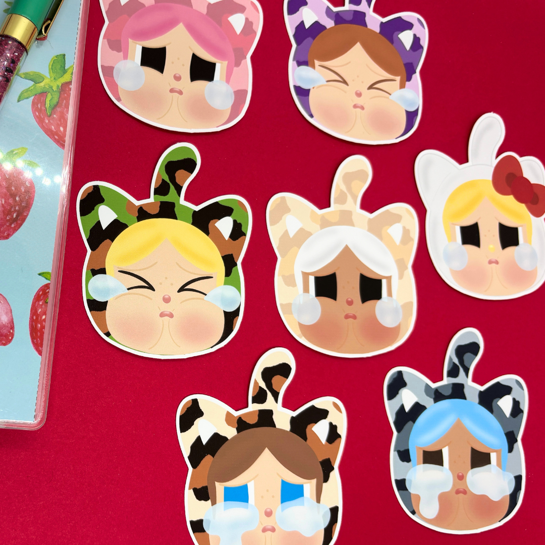 Furry Cry Baby | Sticker Die Cut(s)