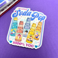 Soda Pop| Saja Boys | Sticker Die Cut