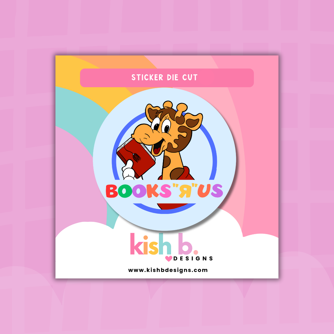 Books R Us | Sticker Die Cut