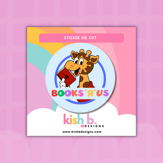 Books R Us | Sticker Die Cut
