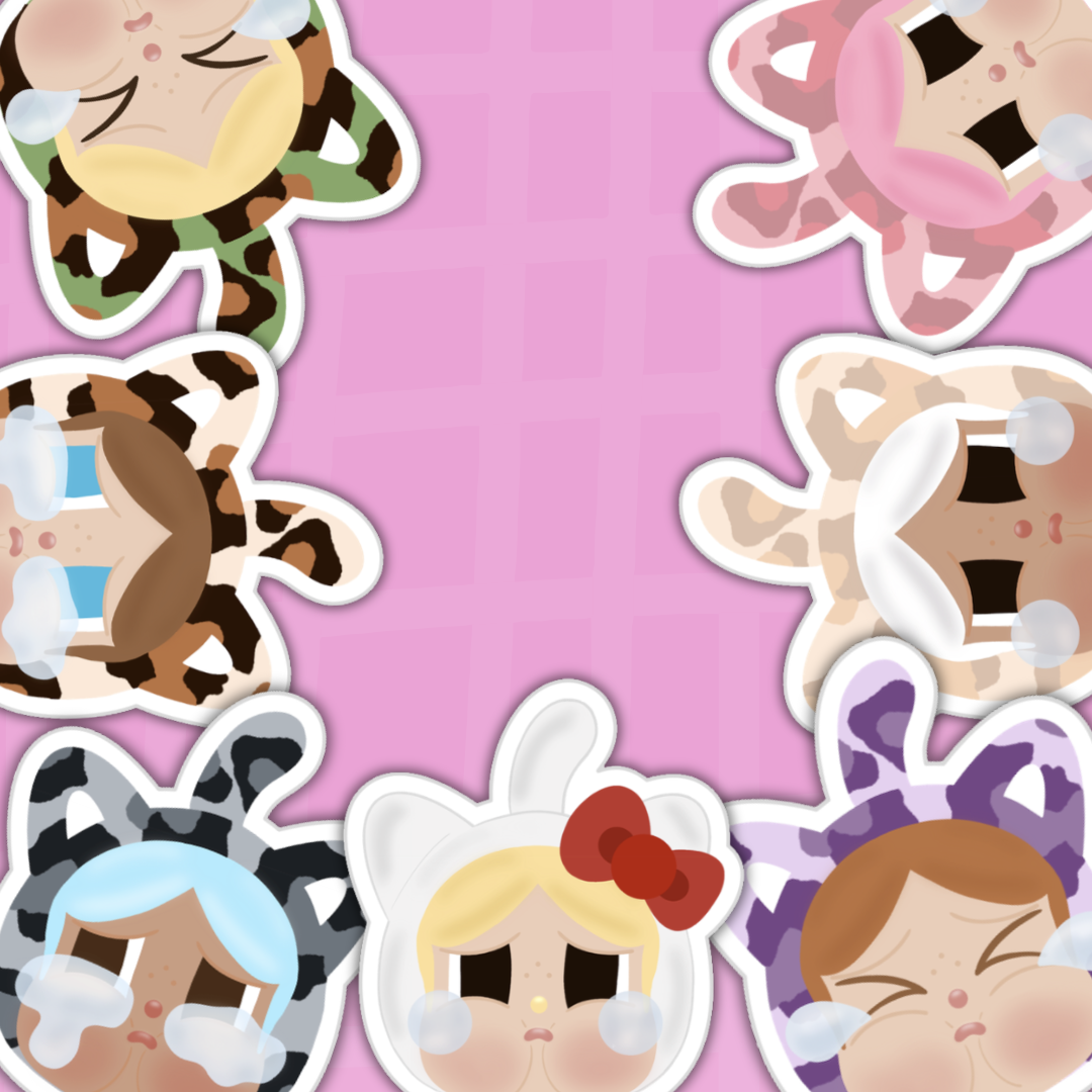 Furry Cry Baby | Sticker Die Cut(s)
