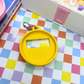 Pin-Back Button Keeper | For Large Buttons | Bag Charm