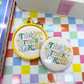 Thrift Store Girlie | Large| Pin Back Button + Button Keeper Bag Charm