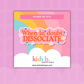 When In Doubt Dissociate | Sticker Die Cut