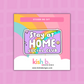 Stay at Home Social Club   | Sticker Die Cut
