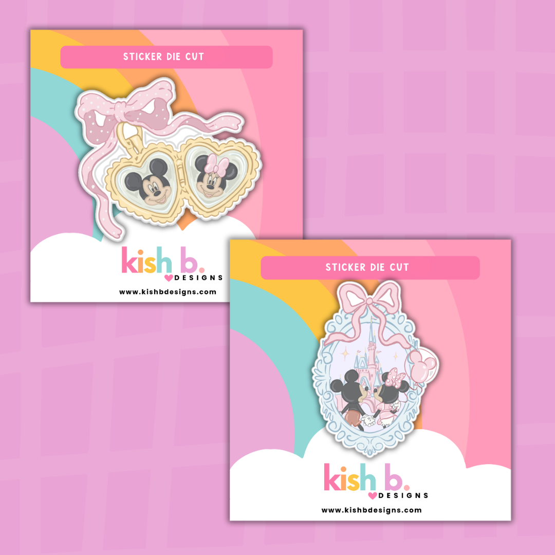 Magical Mouse Love Sticker Die Cut(s)
