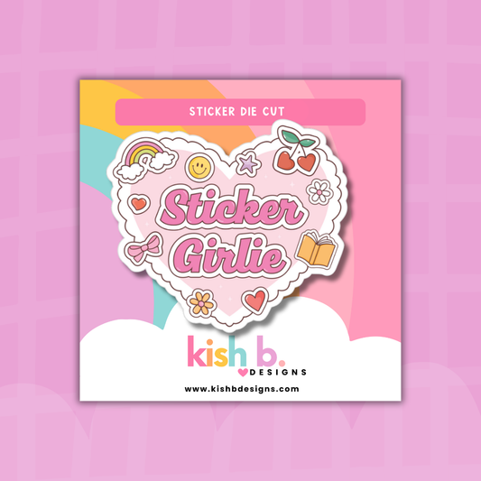 Sticker Girlie| Sticker Die Cut