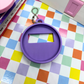 Pin-Back Button Keeper | For Large Buttons | Bag Charm