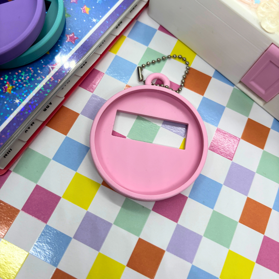 Pin-Back Button Keeper | For Large Buttons | Bag Charm