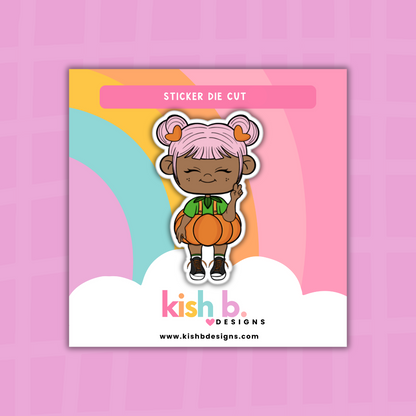Pumpkin Kenny | Sticker Die Cut