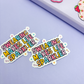 Swearing Makes Life Sparkler | Sticker Die Cut