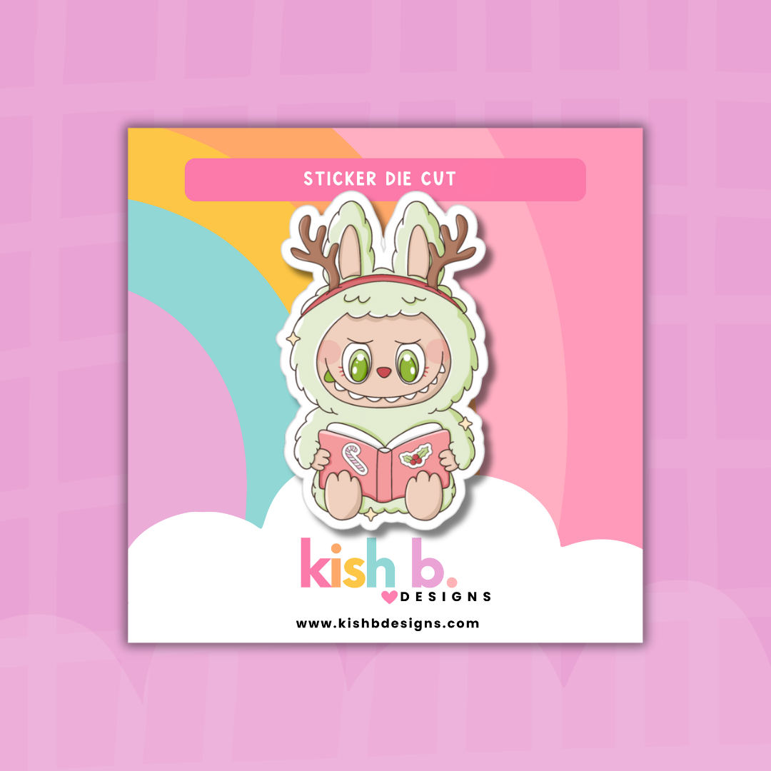 Holiday Monsters| Sticker Die Cut
