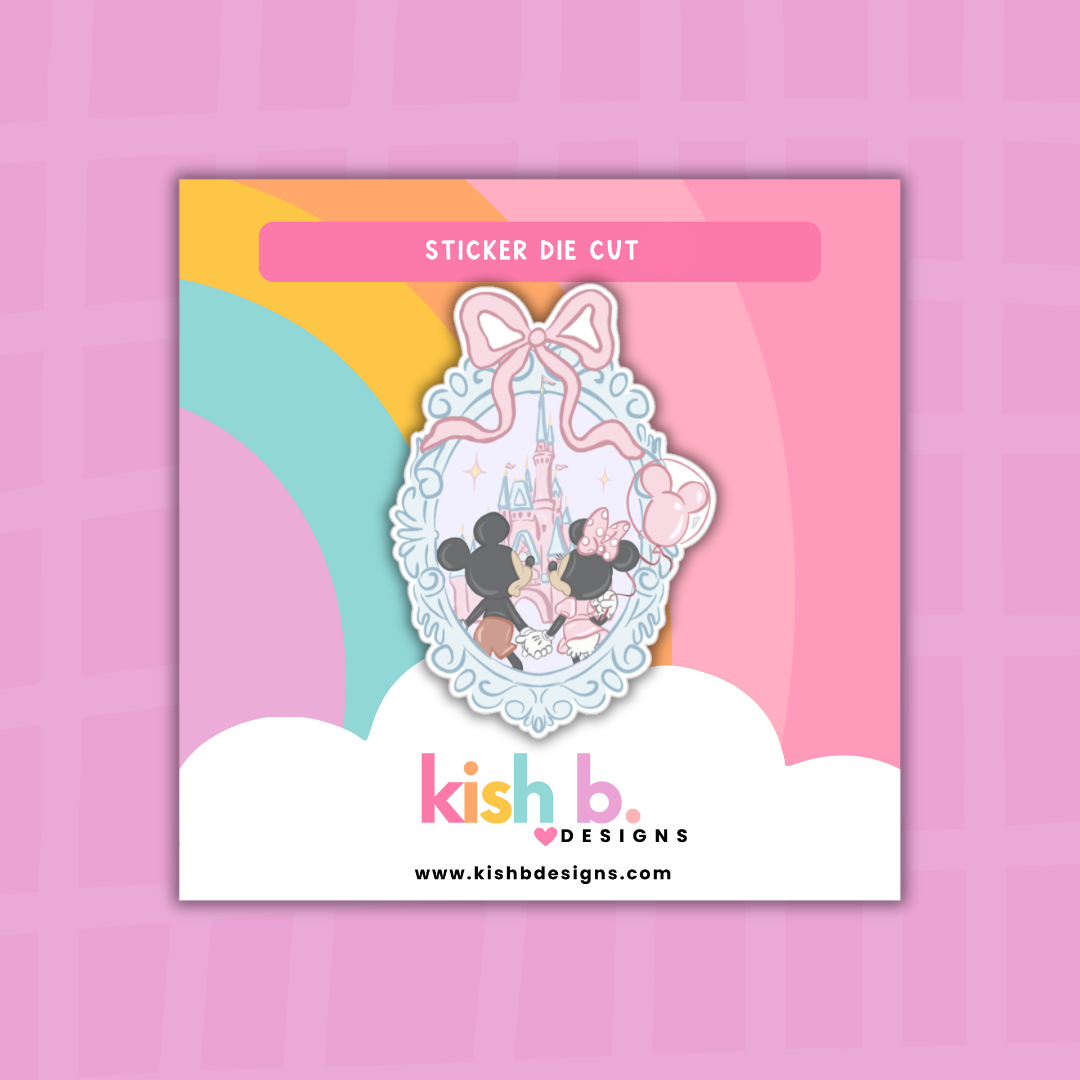 Magical Mouse Love Sticker Die Cut(s)