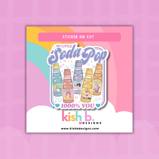 Soda Pop| Saja Boys | Sticker Die Cut