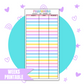 Hobo Weeks Passwords | Full Page Digital Sticker |