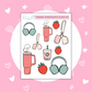 Strawberry Summer |  Decorative | Stickers