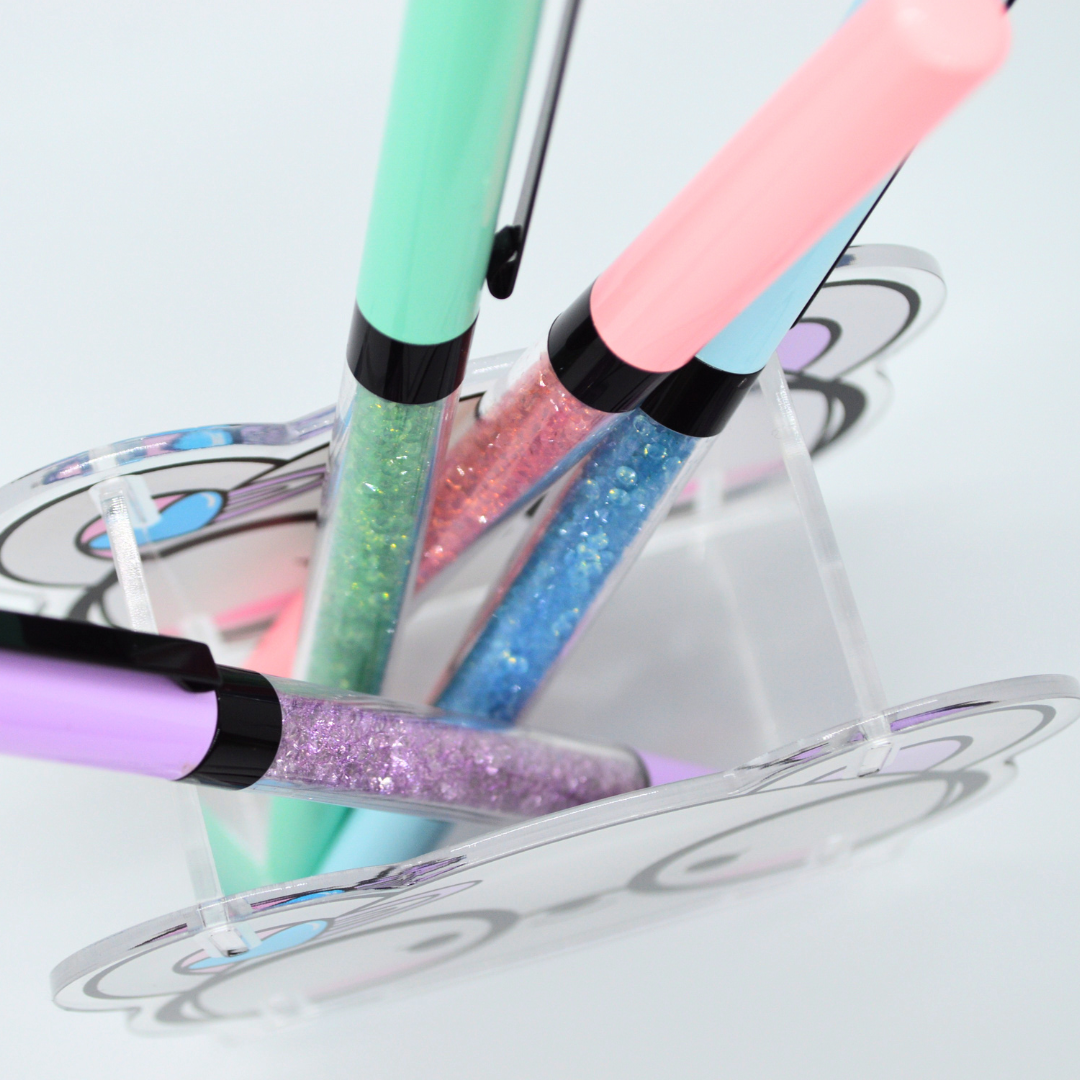 Emma Bear| Acrylic Pen Holder