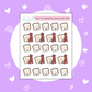 The Breakfast Club | Toast & Bacon |  Decorative | Stickers